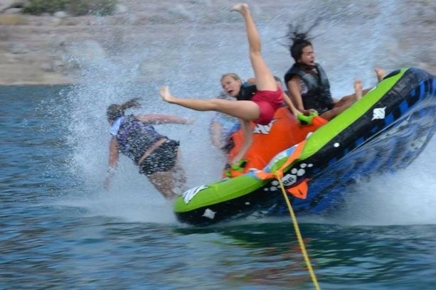 Girls Just Wanna Fly Off Rafts