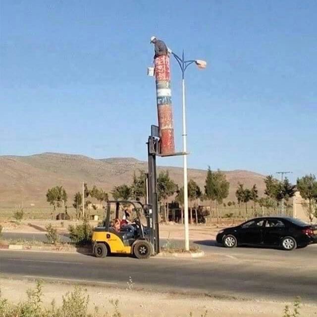 The Human Chandelier Repair