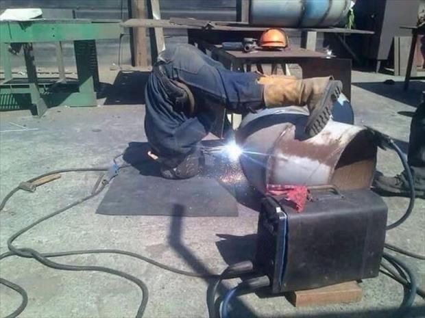 Man Face-Down Fixing