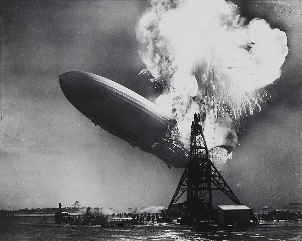The Hindenburg disaster (1937)