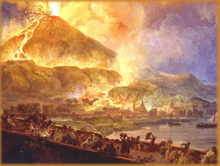 Mount Vesuvius Eruption (Pompeii, Italy, 79 AD)