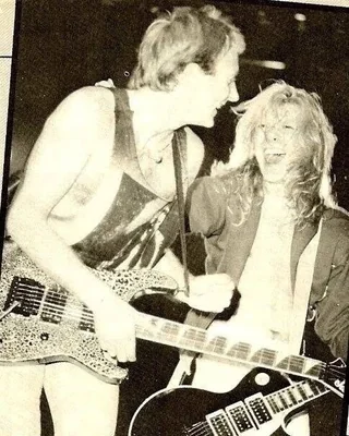 Phil Collen and Steve Clark