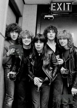 Backstage in the 70s