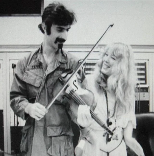Pamela Des Barres and Frank Zappa, 1969