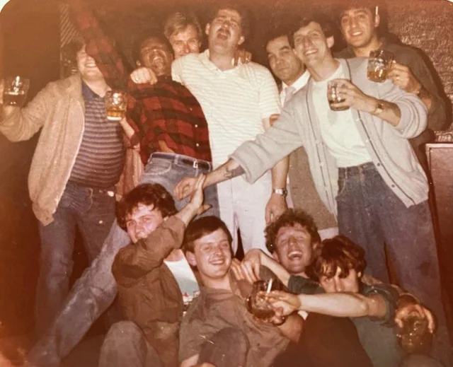 Pub night, 1985