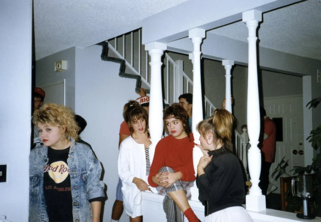 Basement party, 1987