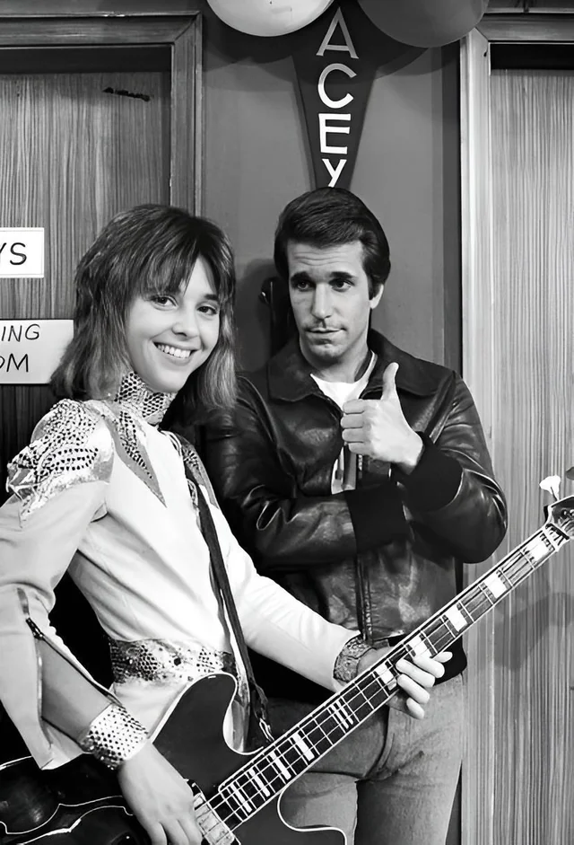 Rock meets the Fonz