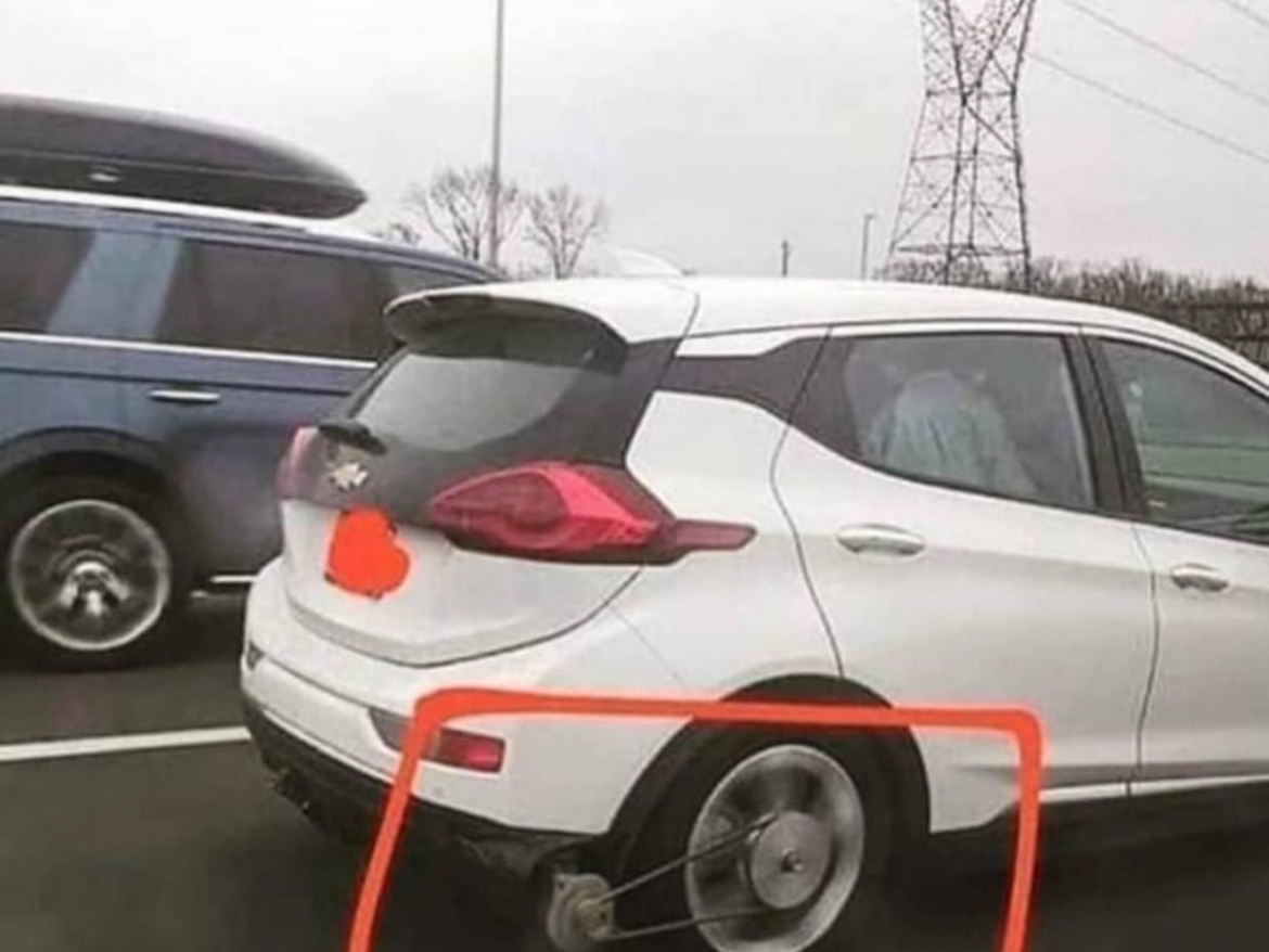 Charges It's Batteries While You're Driving