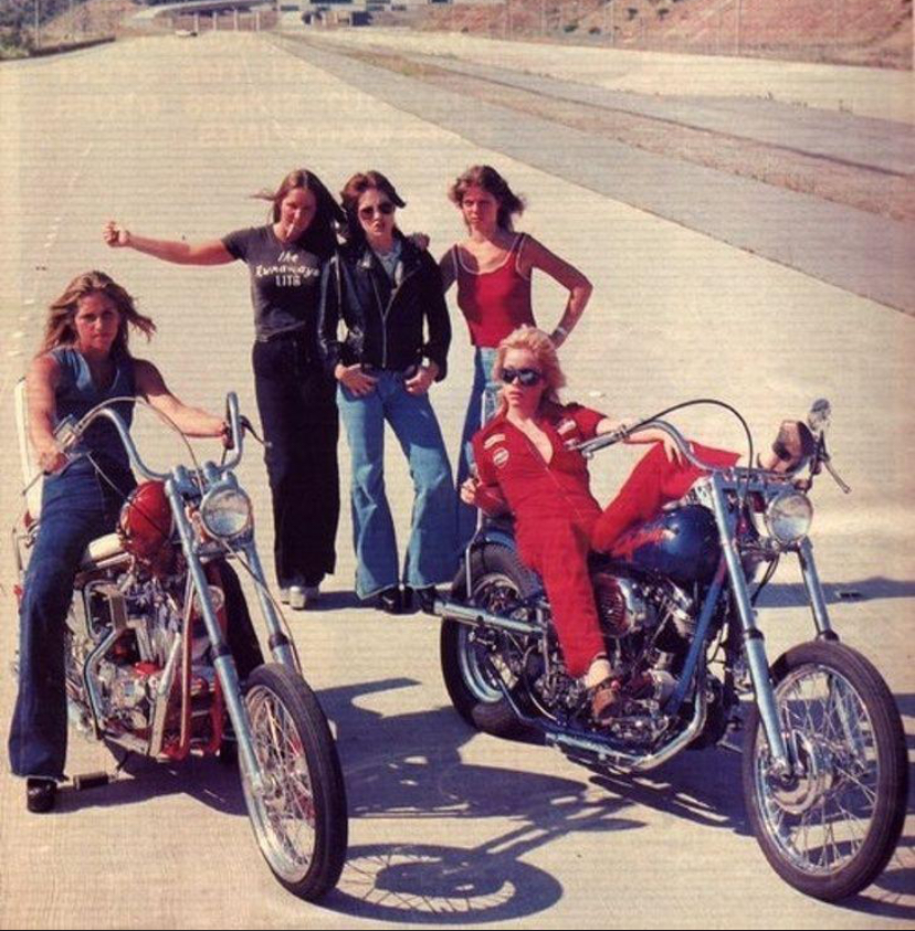 Women and their Motorbikes