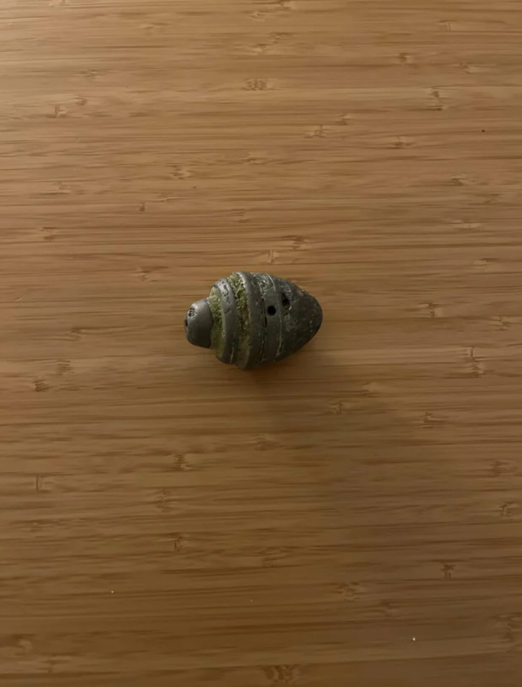 “—Egg-shaped metal object found at a beach on a Sicilian island. Any ideas?”