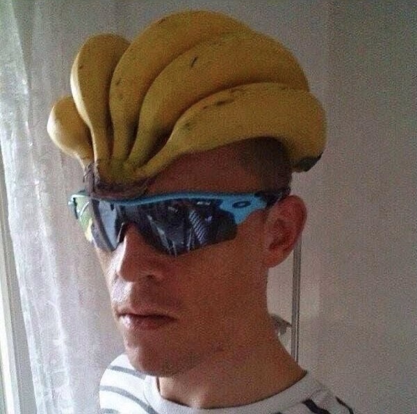 Banana Helmet Boy