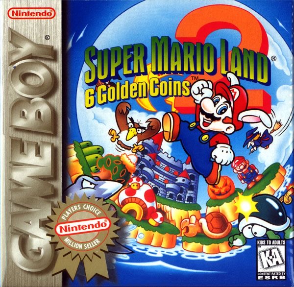 Super Mario Land 2: 6 Golden Coins (1992)