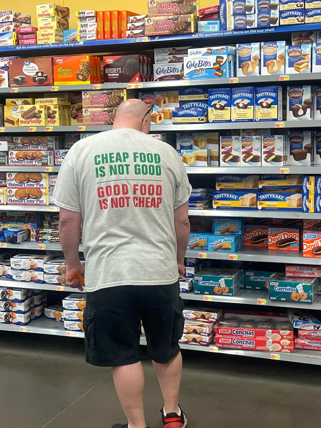 A walking contradiction