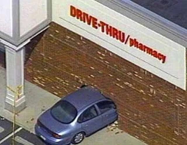 Drive-thru literally