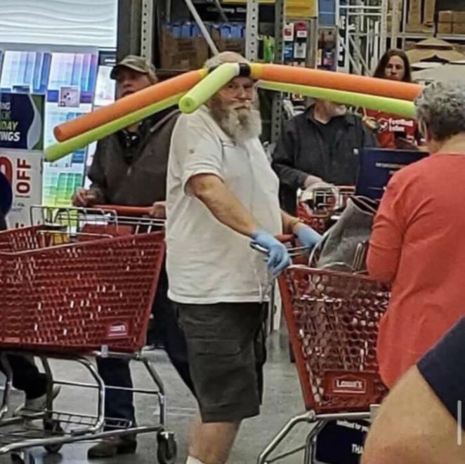 King of social distancing