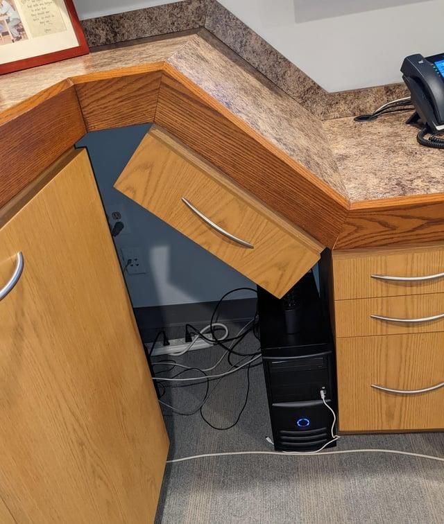 Is This a Kitchen or a Bad Office?