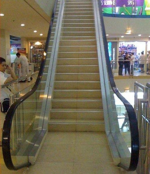 Escalator That’s Just… a Regular Staircase
