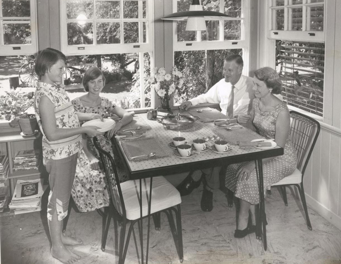 A Family Home in 1950