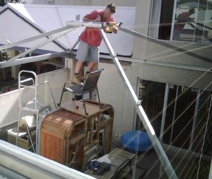 Tower Built From Things That Shouldn’t Be Together