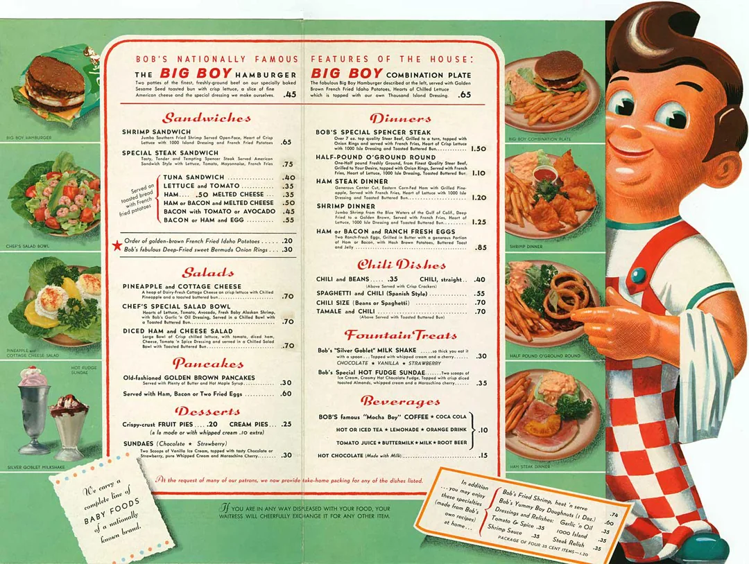 Bob’s Big Boy, 1950s