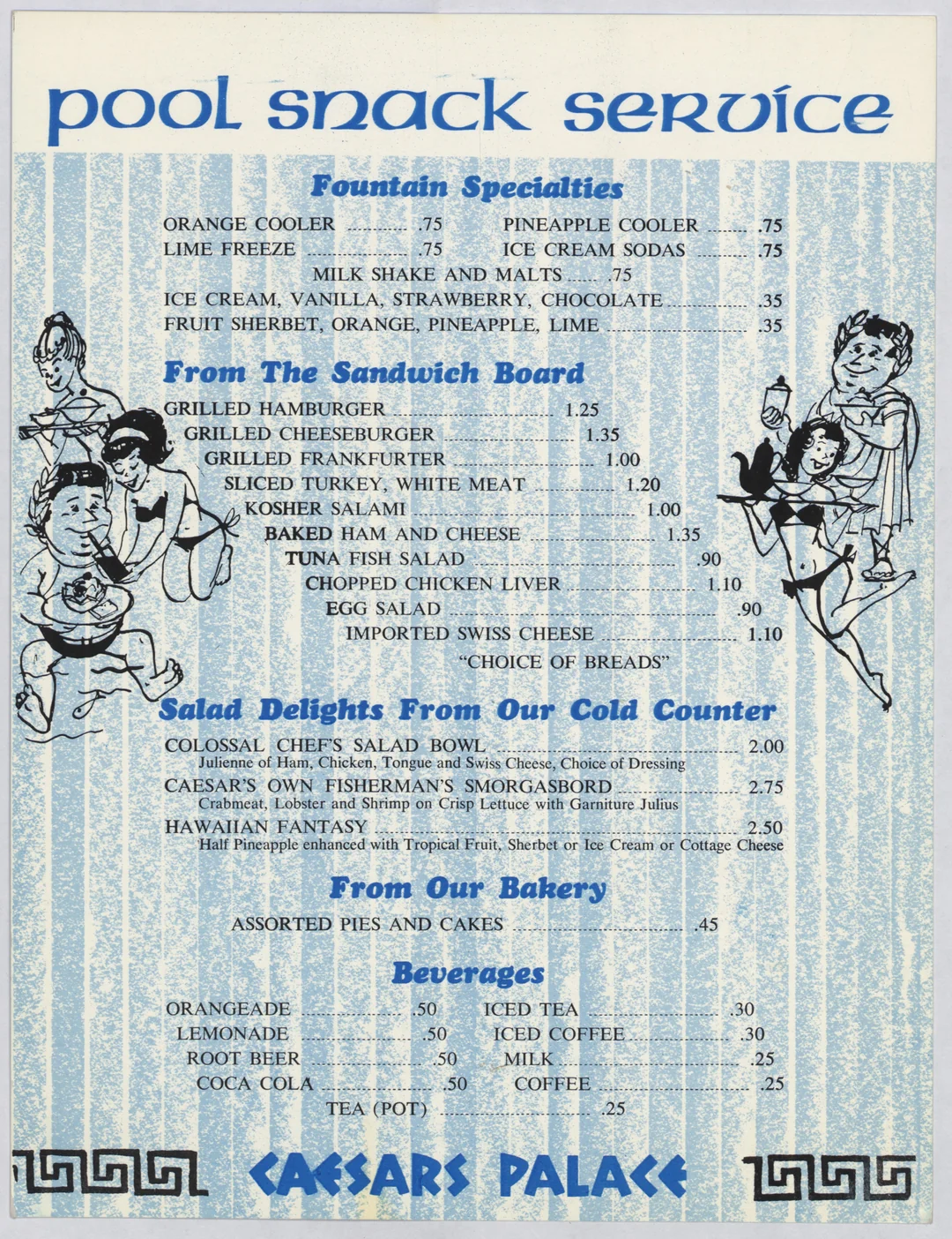 Caesars Palace, 1960s