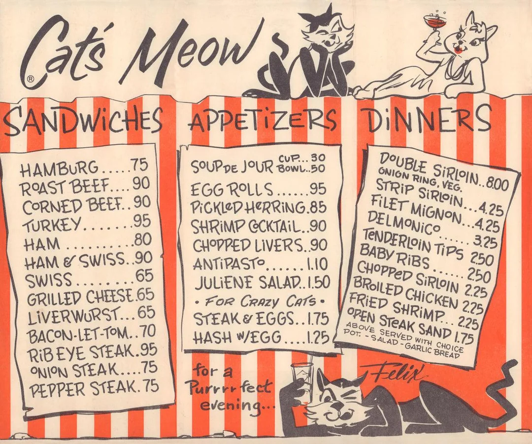Cat’s Meow, 1950s