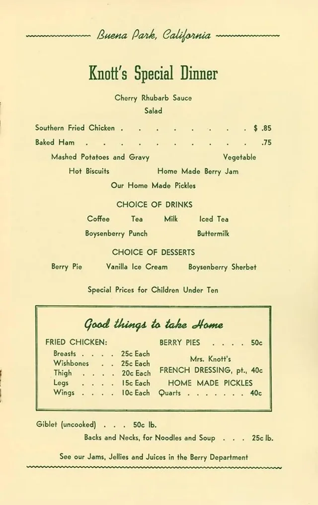 Knott’s Berry Farm, 1939