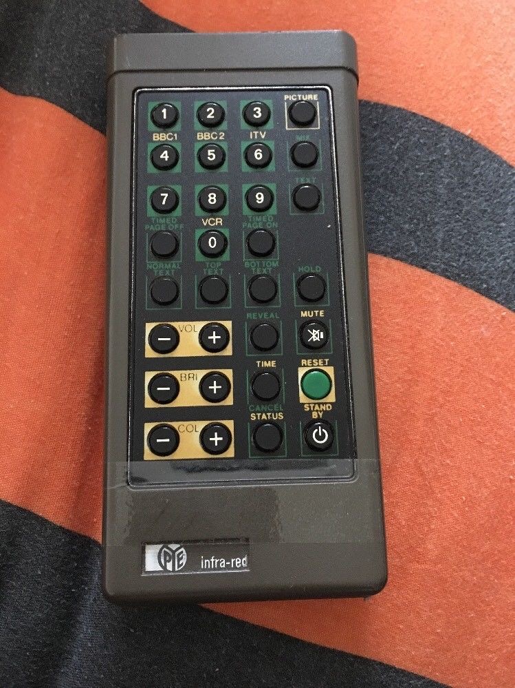 TV Remote Controls With Only a Few Giant Buttons