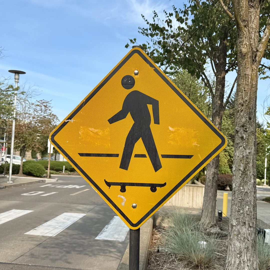 Skater crosswalk