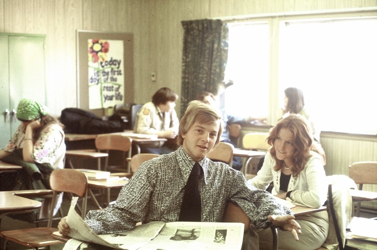 Classroom Nerd in Shirt-and-Tie Mode