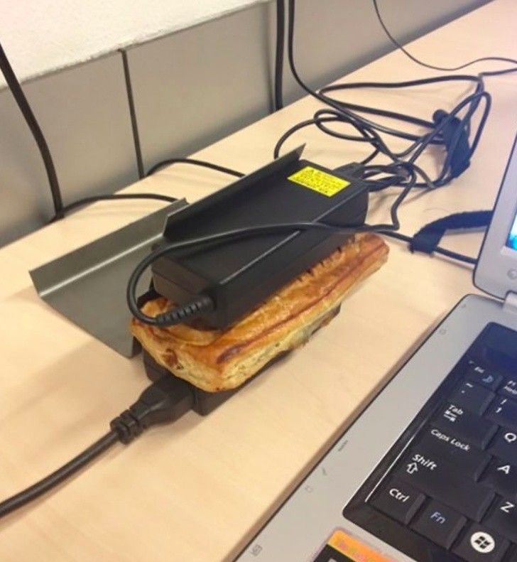 Heating a Sandwich with Two Laptop Batteries