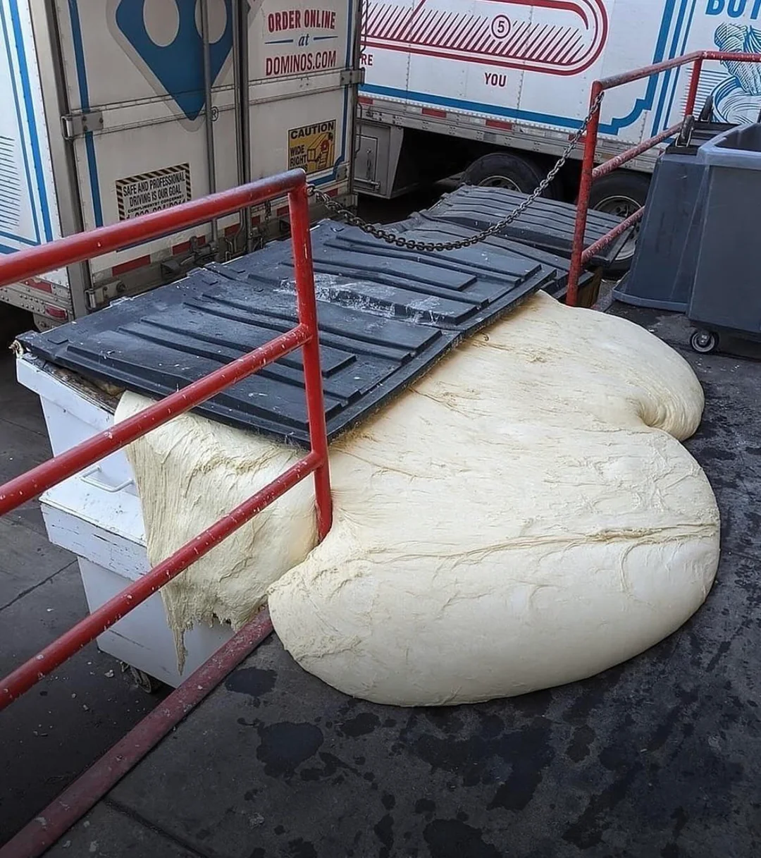 Discarded dough