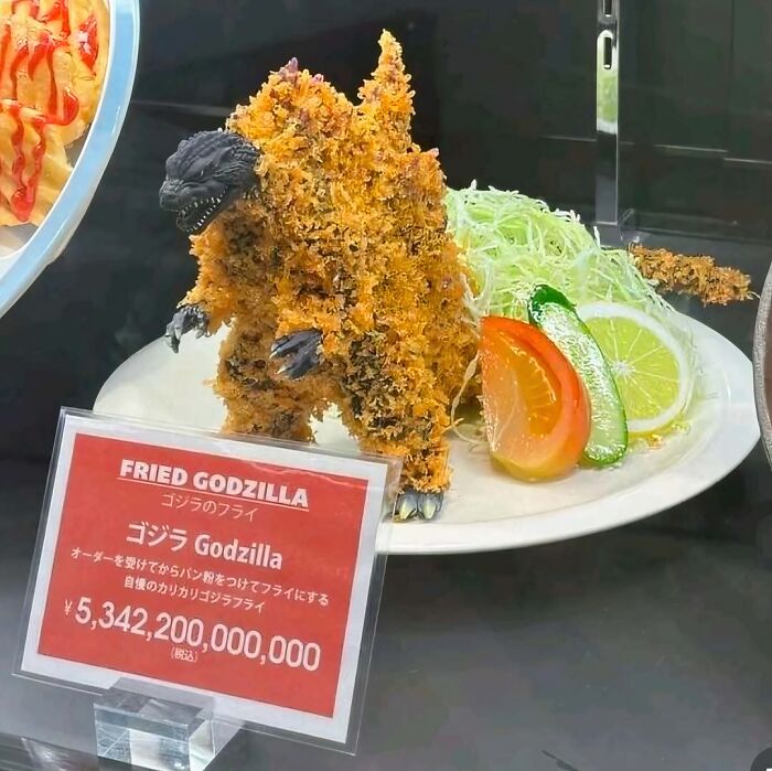Godzilla tempura