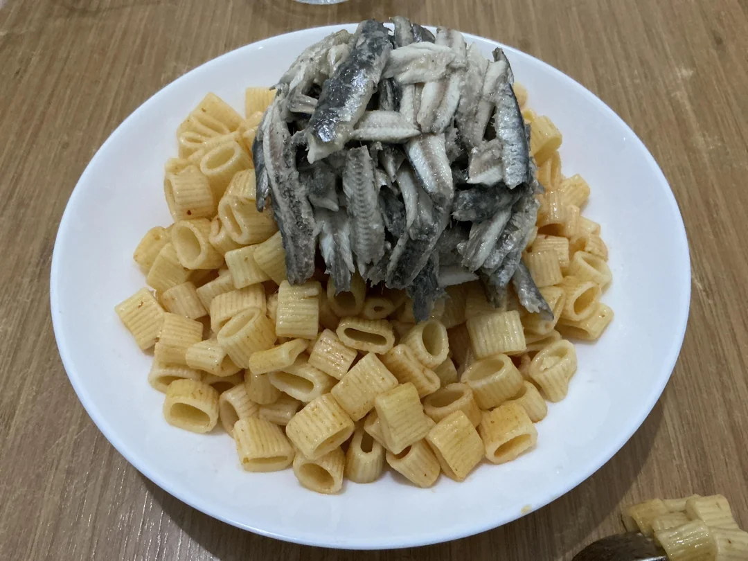 Fish pasta
