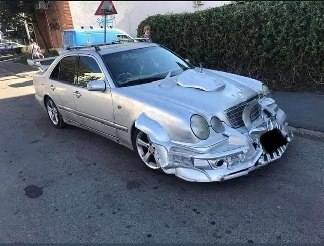 Melting Mercedes