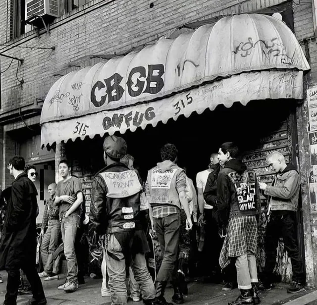 The CBGB doorway