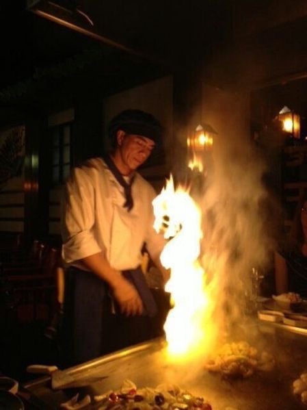 Fire That Looks Like a Dragon