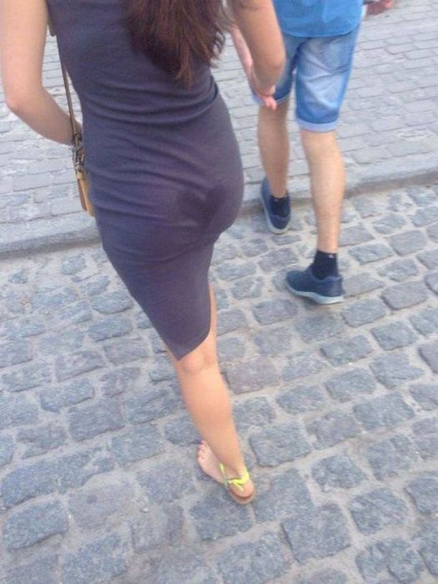 Girl with a Heart-Shaped Wet Spot