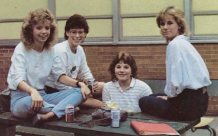 Group of Friends at a Table
