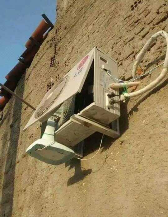 A/C With a Cheap Fan