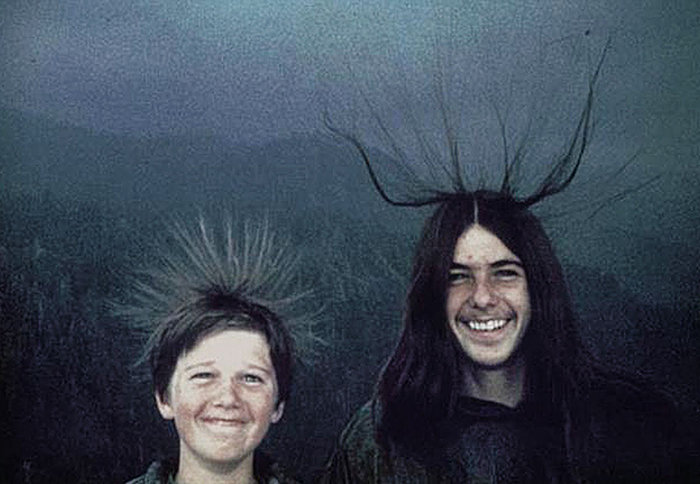 Seconds before lightning strike, 1975