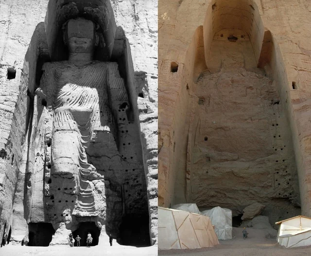 Bamiyan Buddhas, Afghanistan, 1963/2008