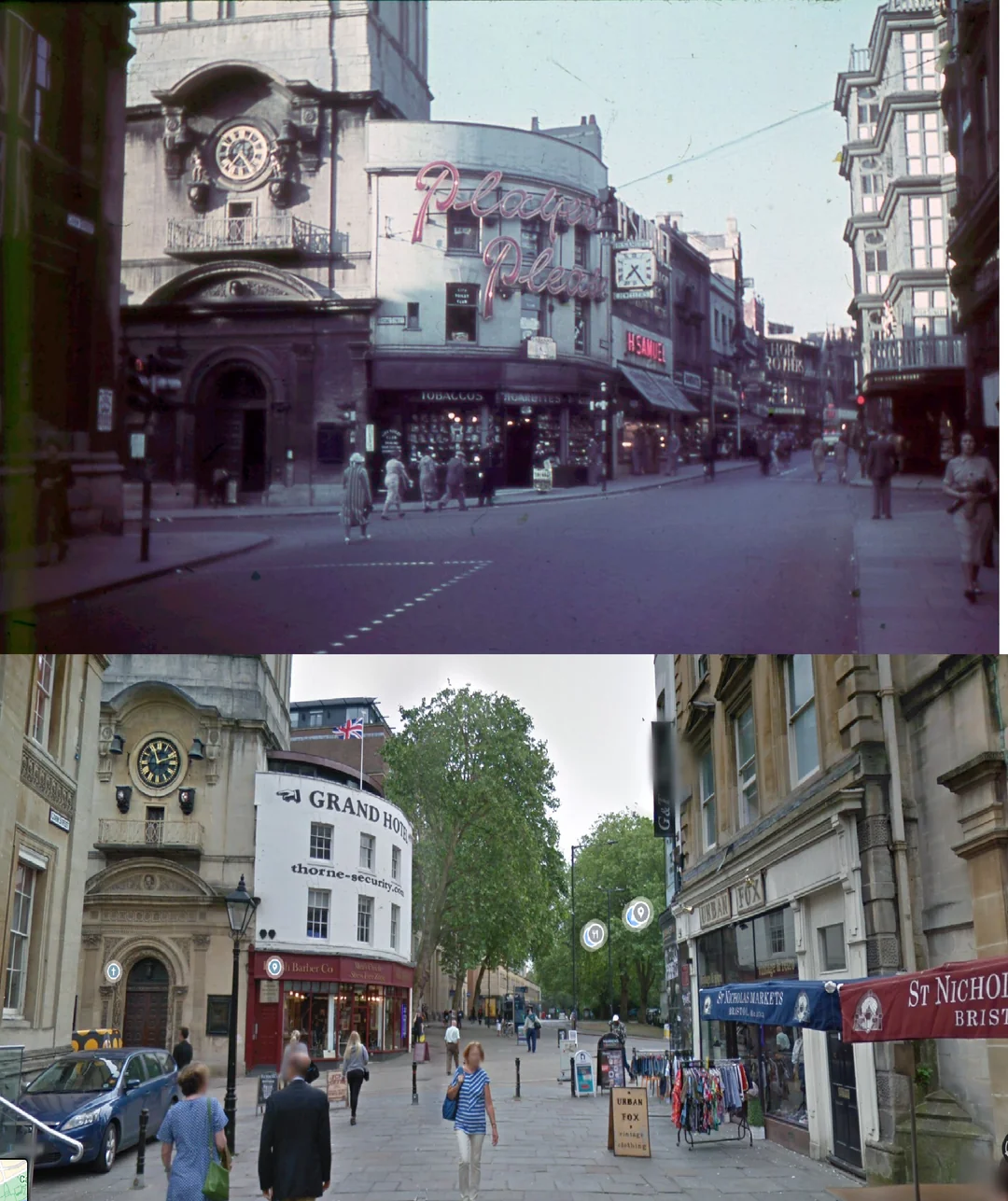 Bristol, England, 1960s/2020s