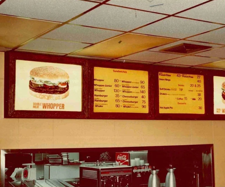 Burger King in Its Glory Days