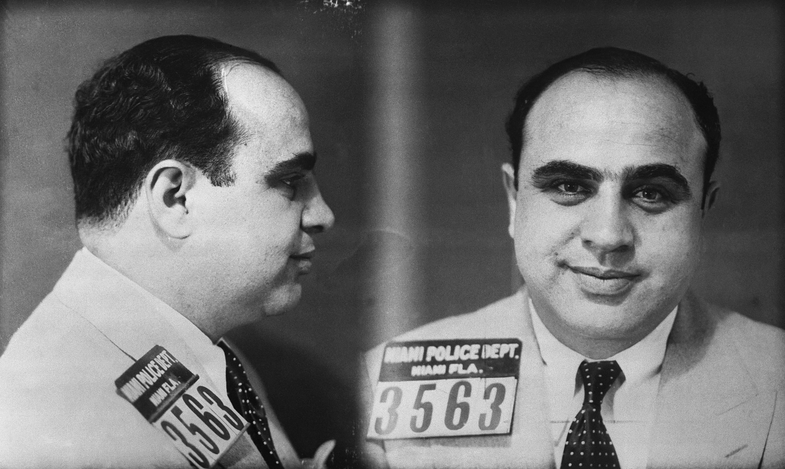 Al Capone mugshot, 1930
