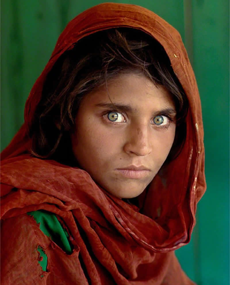 Afghan girl, 1984