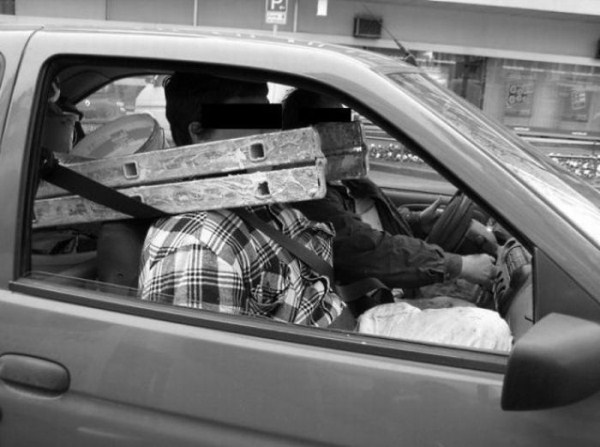 Seatbelts the wrong way