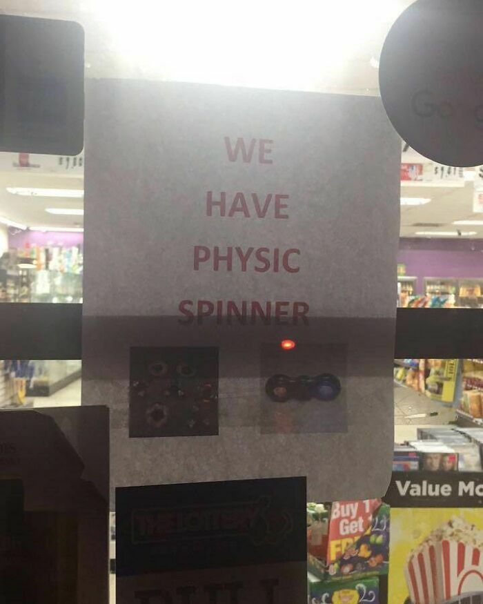 "Physic spinner"
