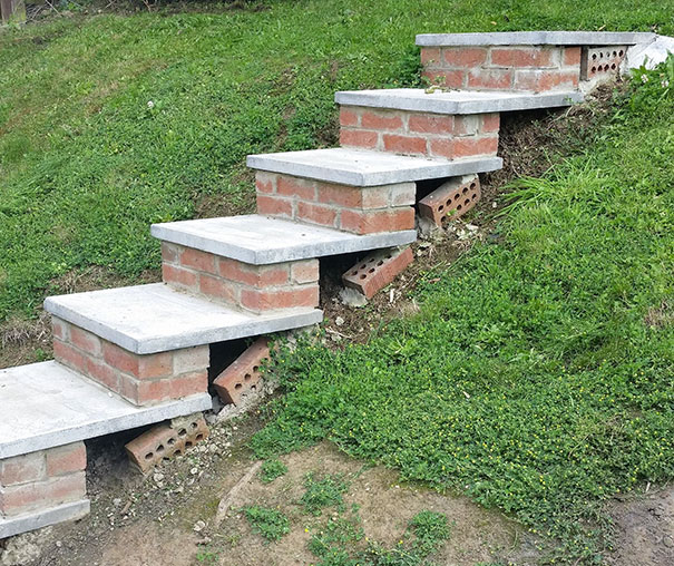 Missing pieces staircase