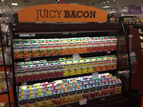 Juicy... bacon?